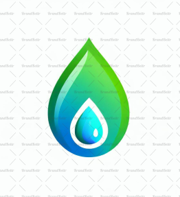 Wassertropfen und Blatt